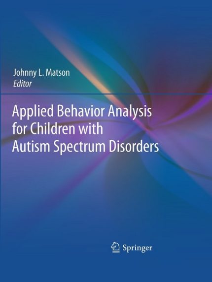 applied behavior analysis for children with autism spectrum