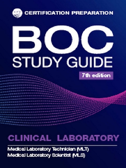 boc study guide 7th edition: mls mlt clinical laboratory examinations paperback – january 1, 2022 boc study guide 7th edition: mls mlt clinical laboratory examinations paperback – january 1, 2022