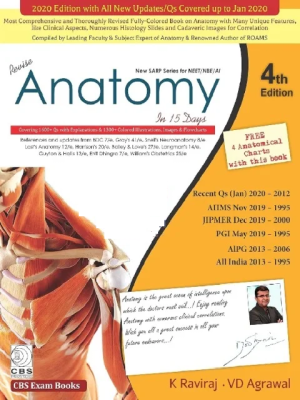 Anatomy 4th Edition By K Raviraj the booklance 