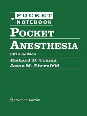 Pocket Anesthesia Fifth Edition the booklance