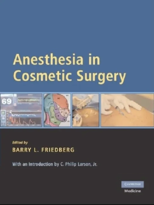 Anesthesia in Cosmetic Surgery 1st Edition