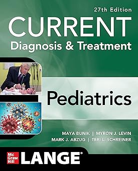 CURRENT Diagnosis & Treatment Pediatrics 27th Edition