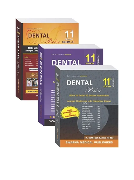 Dental Pulse (Vol. 1, Vol. 2, Vol. 3) 11th Edition
