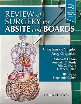 Review of Surgery for ABSITE and Boards 3rd Edition