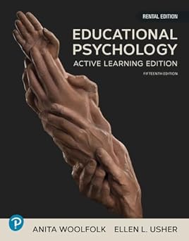 Educational Psychology: Active Learning Edition 15th Edition
