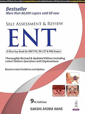 Self Assessment & Review ENT 9th Edition