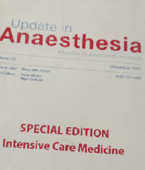UPDATE IN ANAESTHESIA Intensive Care Medicine Special Edition