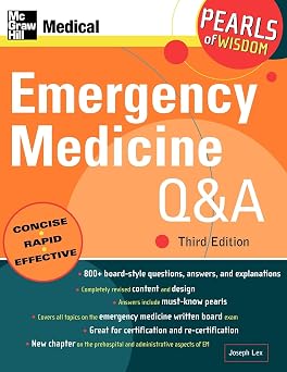 Emergency Medicine Q&A 3rd Edition